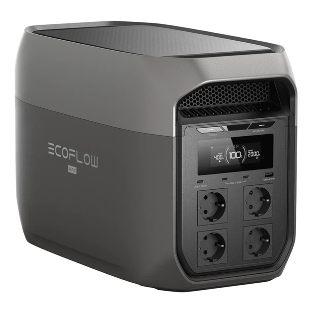 Портативная станция питания EcoFlow DELTA 3 Max (EFD3M-G-EU-CBOX) - Фото 3 Портативная станция питания EcoFlow DELTA 3 Max (EFD3M-G-EU-CBOX) - изображение 3