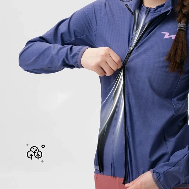 Велокуртка женская Rockbros YPW069 Purple L (5907769393365) - изображение 3