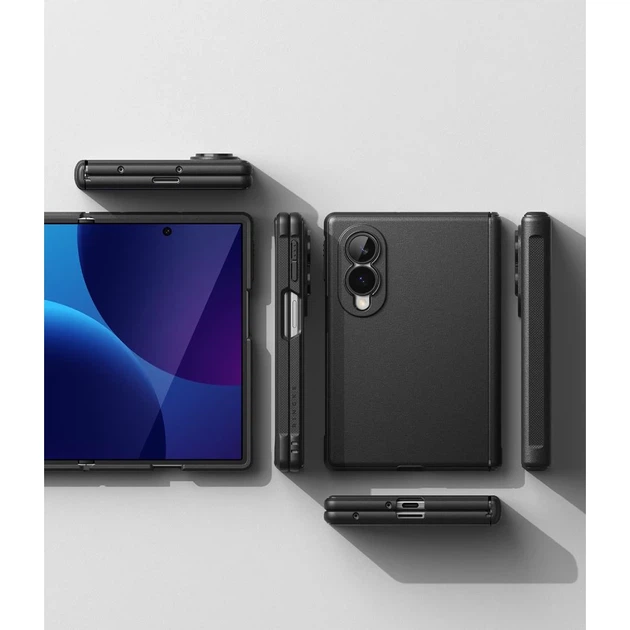 Чехол Ringke Onyx Flap Magnetic для Galaxy Fold 8 Black (8800380460539) - изображение 4