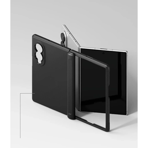 Чехол Ringke Onyx Flap Magnetic для Galaxy Fold 8 Black (8800380460539) - изображение 5