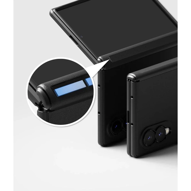 Чехол Ringke Onyx Flap Magnetic для Galaxy Fold 8 Black (8800380460539) - изображение 6