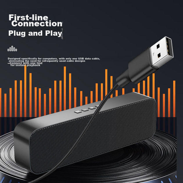 Портативная колонка Newmine BT67 6W Black - изображение 4
