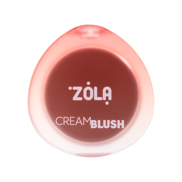 Кремові рум’яна ZOLA CREAM BLUSH NUDE CAMELLIA - зображення 2
