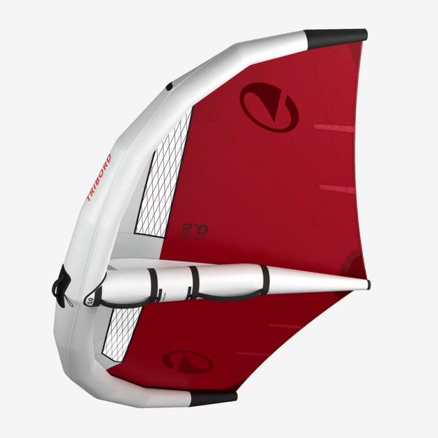 Крыло для Виндсерфинга Sup Серфинга Кайтинга Сноубординга TRIBORD Wing Explore 500 V2 4м² Винг Wing Красный - Фото 2 Крыло для Виндсерфинга Sup Серфинга Кайтинга Сноубординга TRIBORD Wing Explore 500 V2 4м² Винг Wing Красный - изображение 2