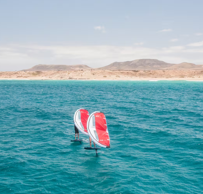 Крыло для Виндсерфинга Sup Серфинга Кайтинга Сноубординга TRIBORD Wing Explore 500 V2 4м² Винг Wing Красный - Фото 5 Крыло для Виндсерфинга Sup Серфинга Кайтинга Сноубординга TRIBORD Wing Explore 500 V2 4м² Винг Wing Красный - изображение 5
