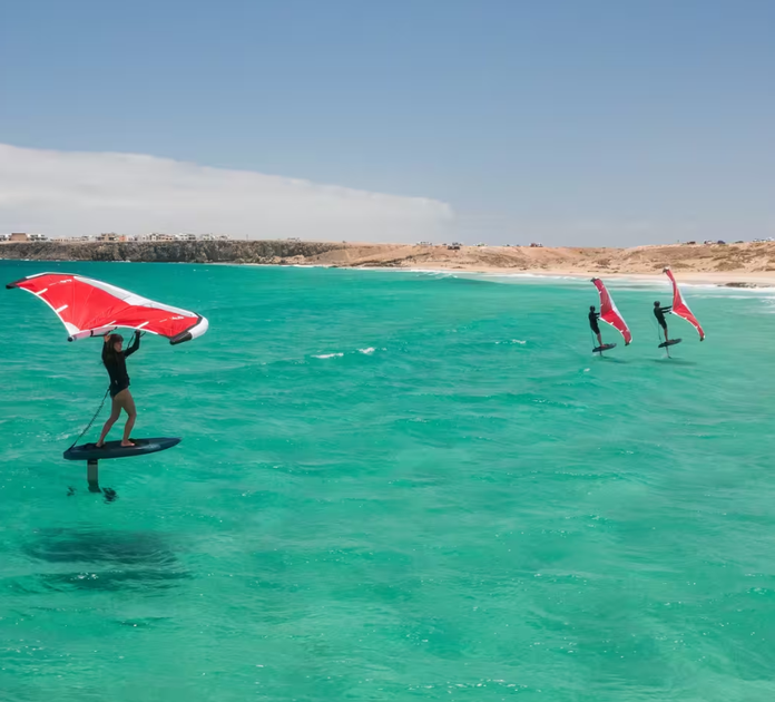 Крыло для Виндсерфинга Sup Серфинга Кайтинга Сноубординга TRIBORD Wing Explore 500 V2 4м² Винг Wing Красный - Фото 6 Крыло для Виндсерфинга Sup Серфинга Кайтинга Сноубординга TRIBORD Wing Explore 500 V2 4м² Винг Wing Красный - изображение 6