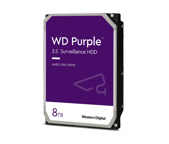 Жорсткий диск Western Digital Purple 8TB 5400rpm 256MB WD84PURZ 6Gb - s - Фото 1 Жорсткий диск Western Digital Purple 8TB 5400rpm 256MB WD84PURZ 6Gb - s - зображення 1