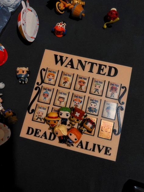 Стенд-органайзер для вкладишів Kinder One Piece "WANTED" (В розшуку). Aivory - Фото 1 Стенд-органайзер для вкладишів Kinder One Piece "WANTED" (В розшуку). Aivory - изображение 1