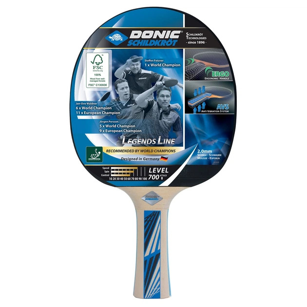 Ракетка для пінг-понгу Donic Legends 700 FSC one size (734417) - изображение 2