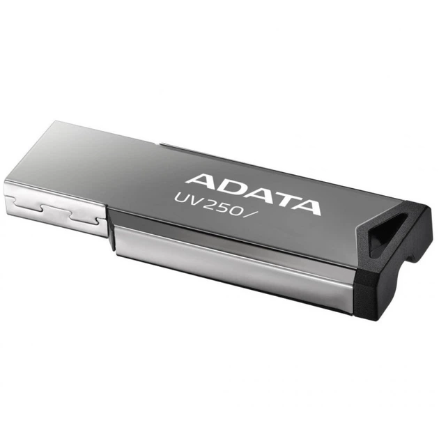 USB флеш накопитель ADATA 16GB AUV 250 Silver USB 2.0 (AUV250-16G-RBK) - изображение 2