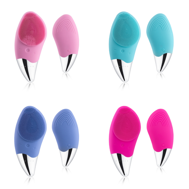 Силиконовая щетка-массажер BUCOS Sonic Facial Brush S1 электрическая, Розовая - Фото 10 Силиконовая щетка-массажер BUCOS Sonic Facial Brush S1 электрическая, Розовая - изображение 10