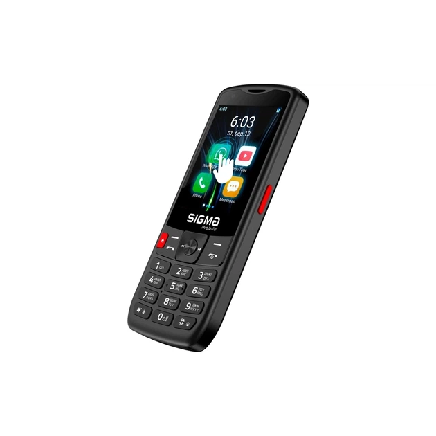 Мобільний телефон Sigma X-style S3501 Black (4827798345511) - Фото 4 Мобільний телефон Sigma X-style S3501 Black (4827798345511) - зображення 4