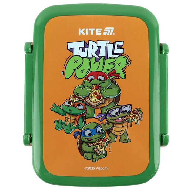 Ланчбокс Kite Ninja Turtles NT25-160, 420 мл - Фото 2 Ланчбокс Kite Ninja Turtles NT25-160, 420 мл - зображення 2