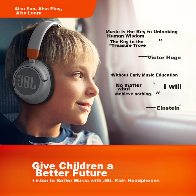 Наушники детские JBL JR460NC Wireless ANC Blue (6925281986185) - изображение 5