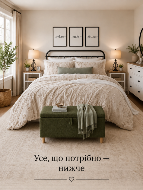 Пуф со скрытой нишей для хранения, цвет зеленый - изображение 3