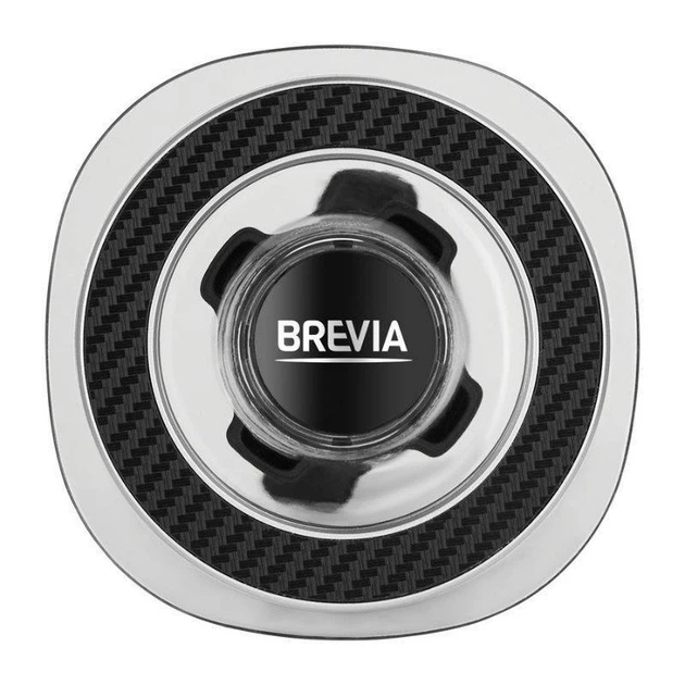 Автомобильный магнитный держатель Brevia AirVent Ultra MagRING для телефона на дефлектор Crystal (48020) - изображение 2