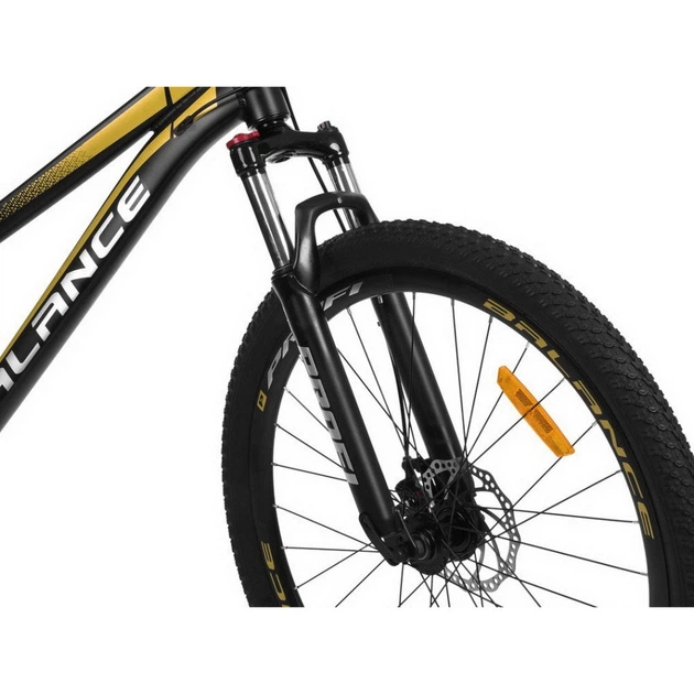 Велосипед детский "BALANCE" BL-2908, 29 дюймов, черно-золотой - изображение 6