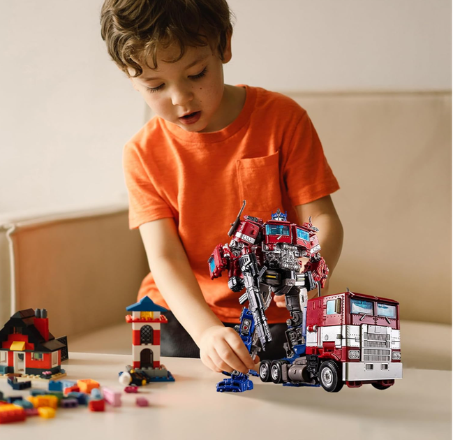 Робот трансформер Оптимус Прайм 18 см Transformers Optimus Prime YS04A - изображение 15