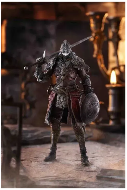 Колекційна екшн-фігурка Елден Рінг Варграм Свирепий вовк ELDEN RING Vargram Raging Wolf Elden Ring Figma з мечем і щитом, 1972 figure - зображення 5