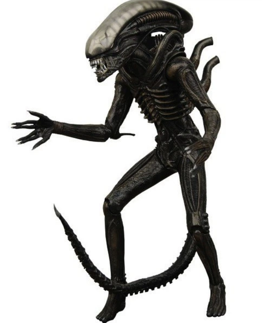 Фігурка Alien Xenomorph колекційна 18 см – рухома action figure Чужий з фільму Alien, деталізована іграшка з гнучким хвостом - Фото 2 Фігурка Alien Xenomorph колекційна 18 см – рухома action figure Чужий з фільму Alien, деталізована іграшка з гнучким хвостом - зображення 2