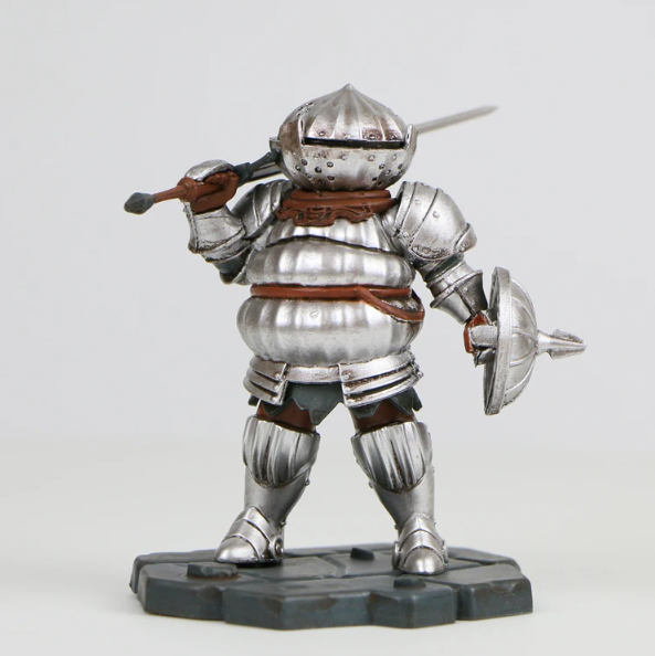 Коллекционная фигурка Dark Souls Дарк Соулс – Knight of Catarina / Рыцарь Катарины (Siegward) – коллекционная статуэтка со щитом и мечом - изображение 5
