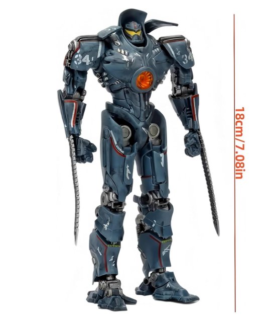 Колекційна фігурка робота NECA з фільму Тихоокеанський рубіж Pacific Rim Jaeger Gipsy Dange 18 см - зображення 2