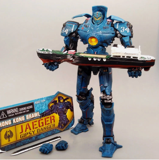 Колекційна екшн-фігурка робота Gipsy Avenger (Striker Eureka) Pacific Rim — бойовий меха-єгер з аксесуарами з Тихоокеанський Рубіж, рухома Action Figure Pacific Rim (Єгер №34) - Фото 7 Колекційна екшн-фігурка робота Gipsy Avenger (Striker Eureka) Pacific Rim — бойовий меха-єгер з аксесуарами з Тихоокеанський Рубіж, рухома Action Figure Pacific Rim (Єгер №34) - зображення 7