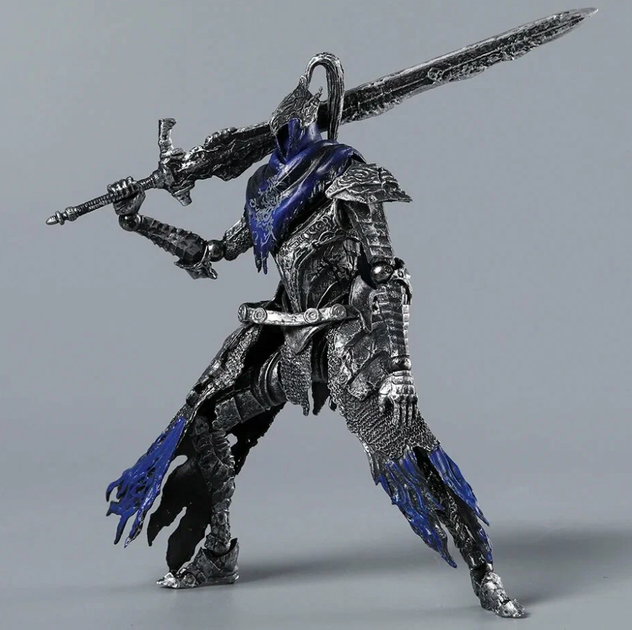Коллекционная фигурка Dark Souls: Knight Artorias (Рыцарь Арториас) — Экшн-фигурка 18 см - изображение 6