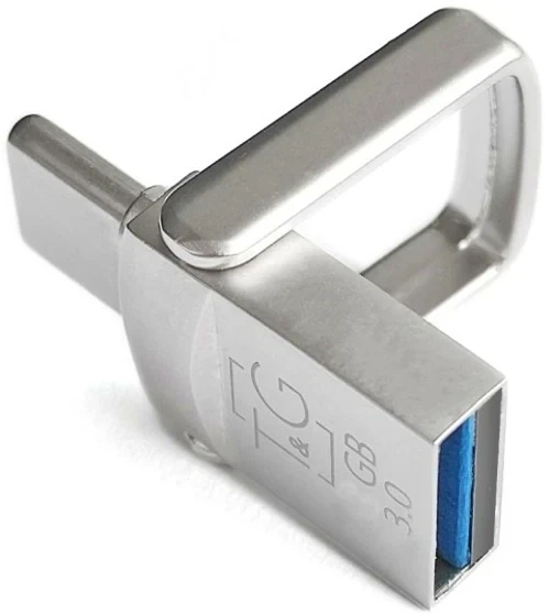 USB OTG флешка T&G 2 в 1 Type C 64GB металлическая стальная для смартфонов и ПК - Фото 7 USB OTG флешка T&G 2 в 1 Type C 64GB металлическая стальная для смартфонов и ПК - изображение 7