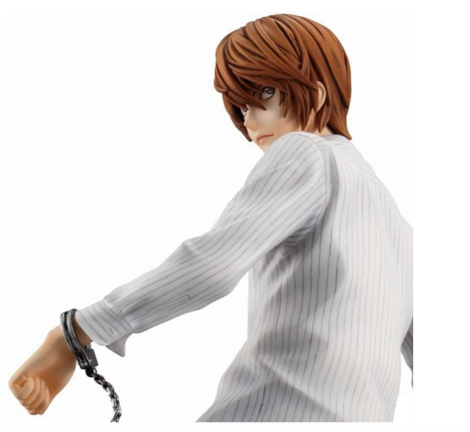 Коллекционная аниме фигурка Лайт Ягами и Эл Лолайт (Light Yagami & L Lawliet) — Тетрадь смерти / Death Note 20см - изображение 10