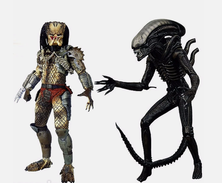 Колекційний набір Alien vs Predator / Чужий проти Хижака — фігурки Xenomorph та Predator з аксесуарами, AVP action figures set - Фото 2 Колекційний набір Alien vs Predator / Чужий проти Хижака — фігурки Xenomorph та Predator з аксесуарами, AVP action figures set - зображення 2