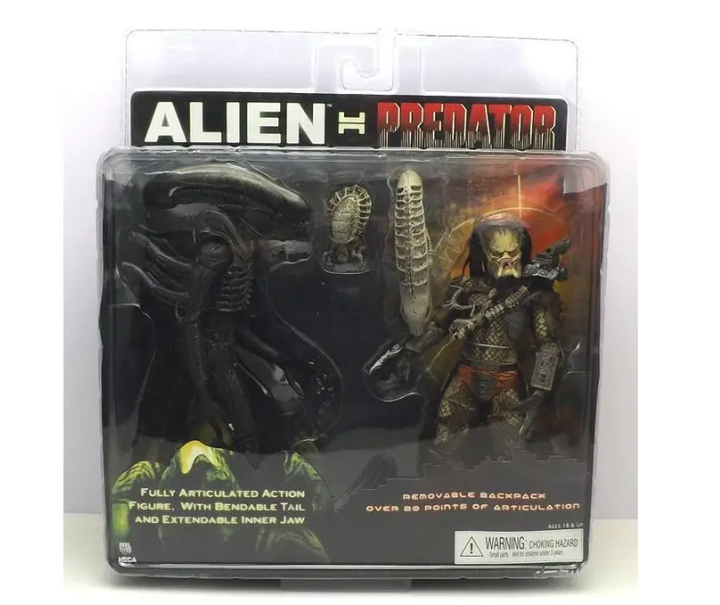Колекційний набір Alien vs Predator / Чужий проти Хижака — фігурки Xenomorph та Predator з аксесуарами, AVP action figures set - Фото 8 Колекційний набір Alien vs Predator / Чужий проти Хижака — фігурки Xenomorph та Predator з аксесуарами, AVP action figures set - зображення 8