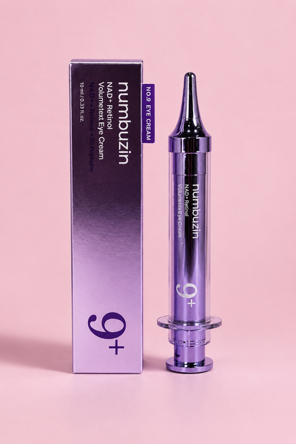 Крем під очі з ретинолом та NAD+ Numbuzin No.9 NAD+ Retinol Volumetox Eye Cream - Фото 1 Крем під очі з ретинолом та NAD+ Numbuzin No.9 NAD+ Retinol Volumetox Eye Cream - изображение 1