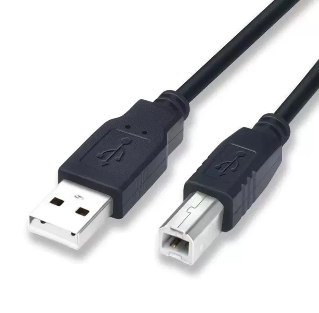 Кабель для принтера (сканера) USB 2.0 AM-BM / 1.8 метра. / Черный - Фото 1 Кабель для принтера (сканера) USB 2.0 AM-BM / 1.8 метра. / Черный - изображение 1