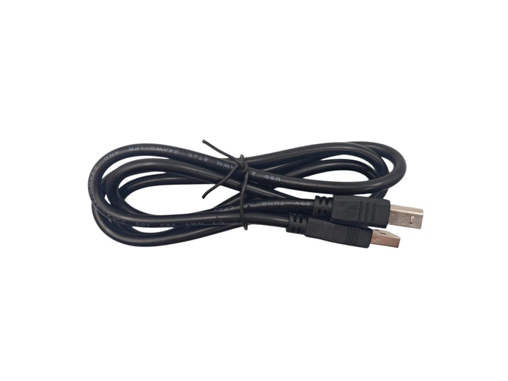 Кабель для принтера (сканера) USB 2.0 AM-BM/1 метр/Чорний - зображення 2