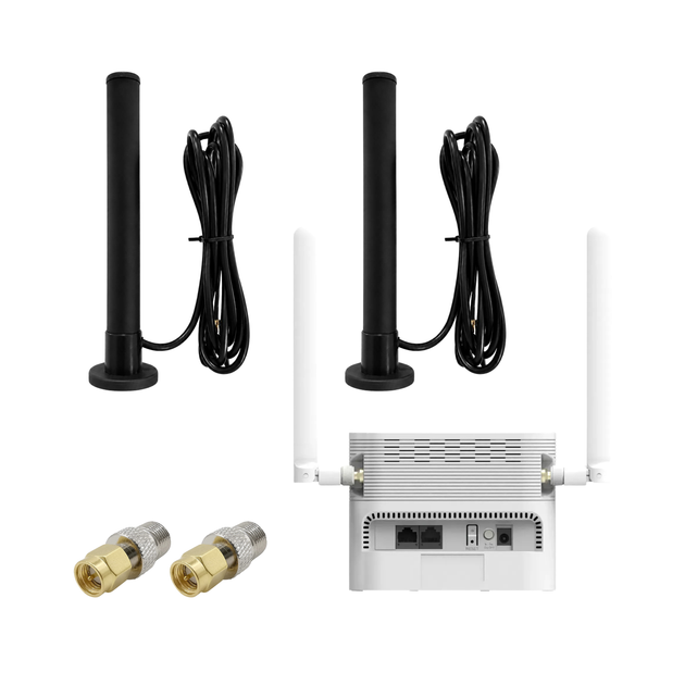 4G Wi-Fi комплект ERGO R023 з акумулятором + 2 зовнішні антени Mobile Guard Mini - зображення 2