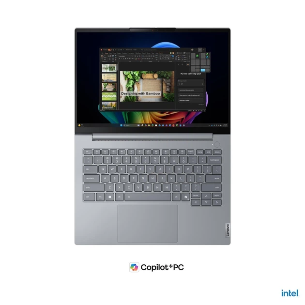Ноутбук Lenovo ThinkBook 14 Gen 9 (21UX006BMH), Intel Core Ultra 5 325 / 14" / RAM 16 ГБ DDR5 / SSD 512 ГБ / Intel Graphics / Windows 11 Pro / Сірий - Фото 10 Ноутбук Lenovo ThinkBook 14 Gen 9 (21UX006BMH), Intel Core Ultra 5 325 / 14" / RAM 16 ГБ DDR5 / SSD 512 ГБ / Intel Graphics / Windows 11 Pro / Сірий - изображение 10