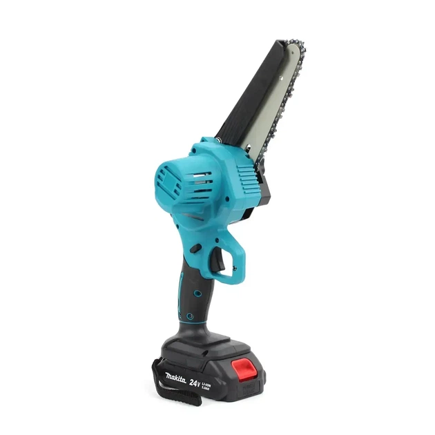 Міні пила акумуляторна Makita DUC155HN 24 В 5 А·год ланцюгова шина 20 см гілкоріз автоматичне змащення садова електропила 4500 об хв швидкість 11 м с крок 1 4 безключове натягування для обрізання дерев гілок кущів розпилювання деревини з 2 АКБ - Фото 2 Міні пила акумуляторна Makita DUC155HN 24 В 5 А·год ланцюгова шина 20 см гілкоріз автоматичне змащення садова електропила 4500 об хв швидкість 11 м с крок 1 4 безключове натягування для обрізання дерев гілок кущів розпилювання деревини з 2 АКБ - зображення 2