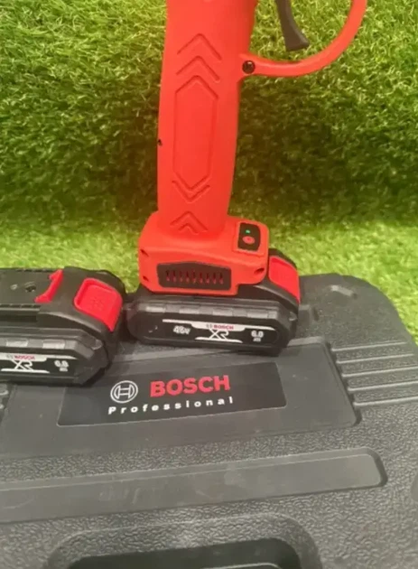 Секатор аккумуляторный BOSCH BGA495W 48 В садовый электрический сучкорез 35 мм ножницы для обрезки деревьев изогнутое лезвие беспроводной инструмент для веток кустарников кустов молодых деревьев сада дачи с 2 АКБ кейсом - изображение 3