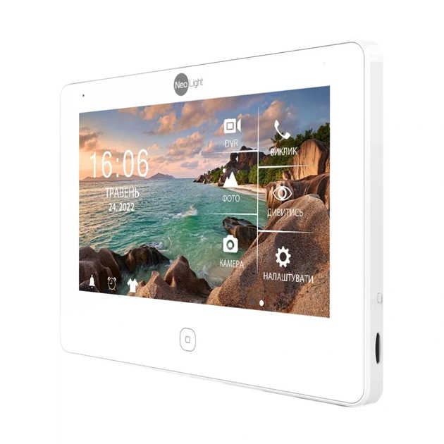 Відеодомофон NeoLight ALPHA HD WF White - зображення 2