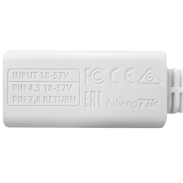 PoE инжектор MikroTik RBGPOE для продуктов Gigabit LAN - изображение 2