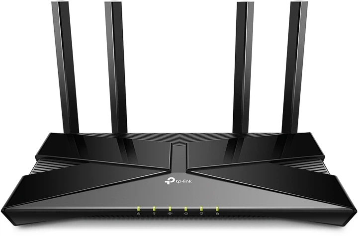 Маршрутизатор TP-Link Archer AX53 Wi-Fi 6 до 3000 Мбит/с 2.4/5 ГГц 4 антенны Черный (Archer AX53) - Фото 1 Маршрутизатор TP-Link Archer AX53 Wi-Fi 6 до 3000 Мбит/с 2.4/5 ГГц 4 антенны Черный (Archer AX53) - изображение 1