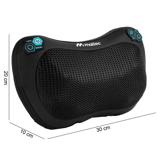 Массажная подушка Shiatsu MalTec PRO-Comfy30W-01 30 Вт с подогревом - Фото 2 Массажная подушка Shiatsu MalTec PRO-Comfy30W-01 30 Вт с подогревом - изображение 2