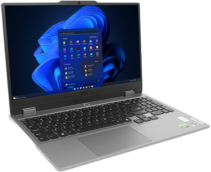 Laptop Lenovo LOQ 15ARP9 (5906849863644) Luna Grey - obraz 2
