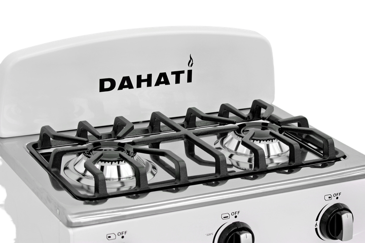 Газова двоконфоркова плита DAHATI 2000-22 чавуна решітка - зображення 2