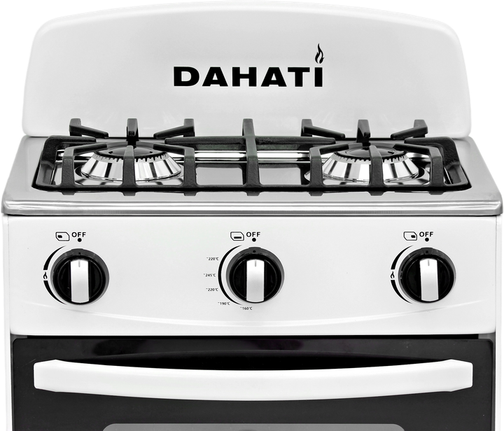 Газова двоконфоркова плита DAHATI 2000-22 чавуна решітка - зображення 4