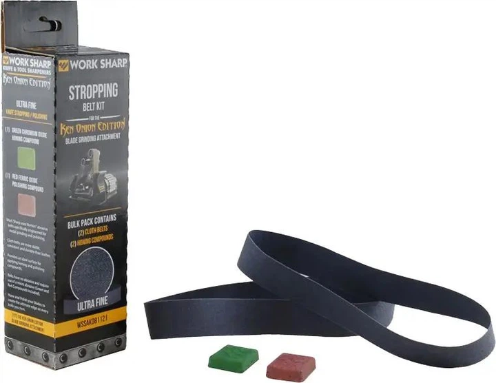 Абразивні ремені Darex WKSTS-KO 3 шт P120 для точила Work Sharp® Combo Knife Sharpener 09DX250 - Фото 1 Абразивні ремені Darex WKSTS-KO 3 шт P120 для точила Work Sharp® Combo Knife Sharpener 09DX250 - зображення 1