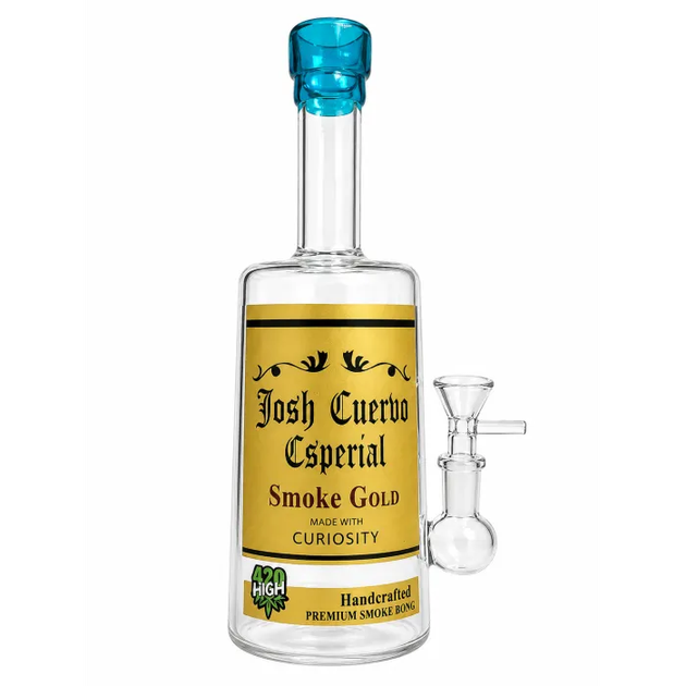 Бонг стеклянный Liquor Bottle Josh Cuerdo 25 см - Фото 2 Бонг стеклянный Liquor Bottle Josh Cuerdo 25 см - изображение 2