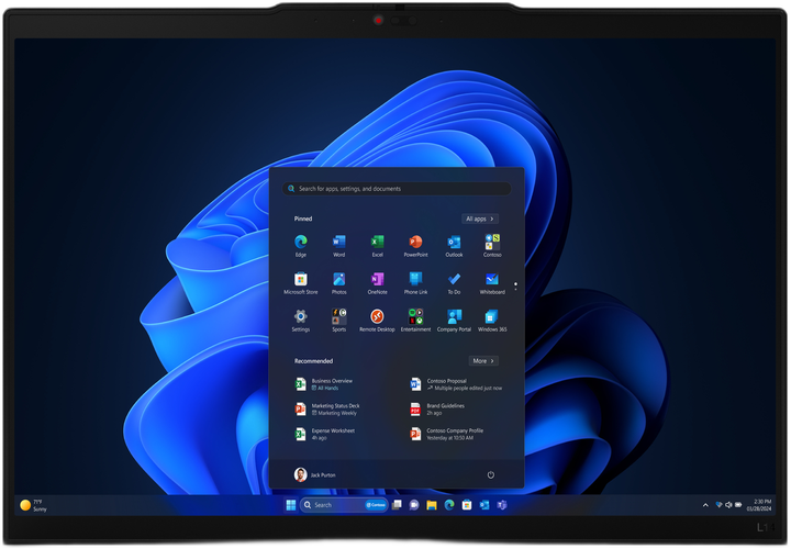 Laptop Lenovo ThinkPad L14 Gen 5 (21L1006DMX) Black - obraz 6