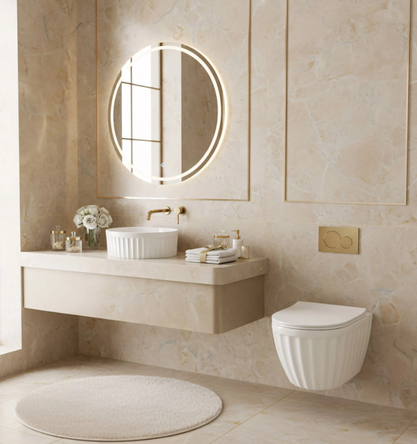 Подвесной унитаз Rea Duo Tornado безободковый 54x37 см white REA-C3005 - изображение 5